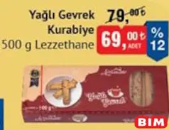 LEZZETHANE YAĞLI GEVREK KURABİYE 500 G fiyat ve kampanya bilgisi